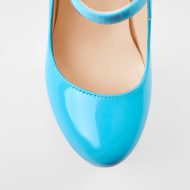 Mary Jane Plateau Pumps mit klobigem Absatz und hohem Absatz - Image 26