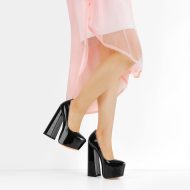 Plateau Pumps mit klobigem High Heel - Image 9