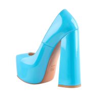 Plateau Pumps mit klobigem High Heel - Image 17