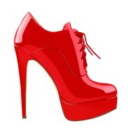 Plateau Hochfrontpumps Stiefeletten - Image 7